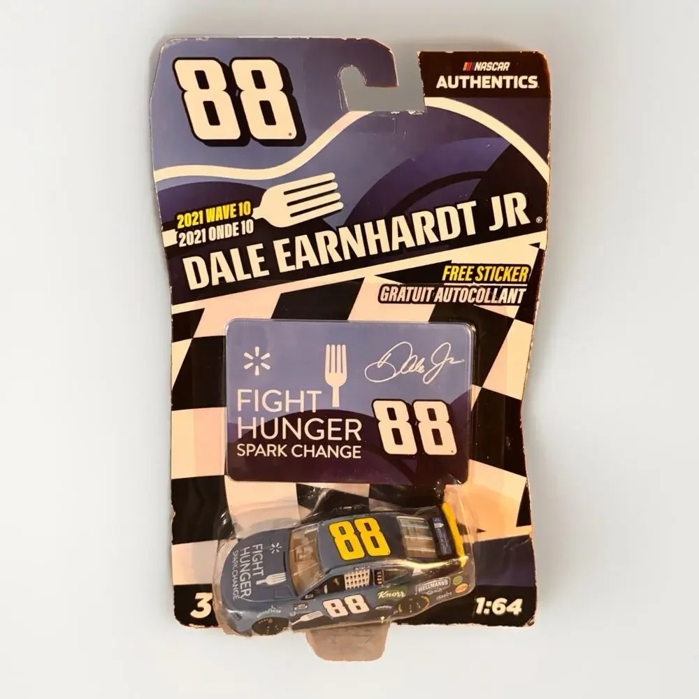 Dale Earnhardt Jr 2021 NASCAR Authentics Wave 10 Fight Hunger 88 1:64 Diecast